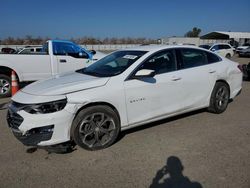 Chevrolet salvage cars for sale: 2021 Chevrolet Malibu LT