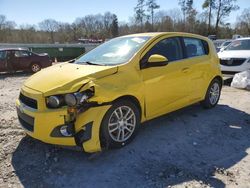 Chevrolet salvage cars for sale: 2015 Chevrolet Sonic LT