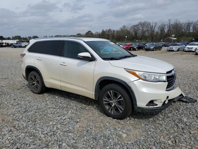 2016 Toyota Highlander XLE