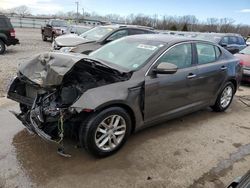 Salvage cars for sale at Louisville, KY auction: 2013 KIA Optima LX