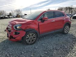 Salvage cars for sale from Copart Mebane, NC: 2016 Fiat 500X Lounge