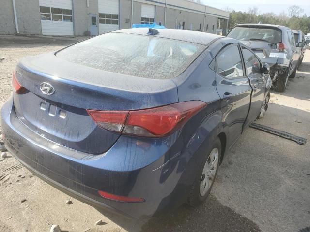 2016 Hyundai Elantra SE