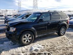 Vehiculos salvage en venta de Copart Littleton, CO: 2010 Ford Escape Limited