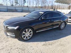 Salvage cars for sale at Spartanburg, SC auction: 2017 Volvo S90 T6 Inscription