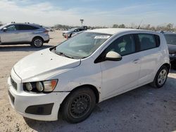 Salvage cars for sale at Houston, TX auction: 2013 Chevrolet Sonic LS