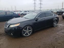 Salvage cars for sale at Elgin, IL auction: 2010 Acura TL