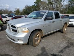 Salvage cars for sale from Copart Eight Mile, AL: 2012 Dodge RAM 1500 ST