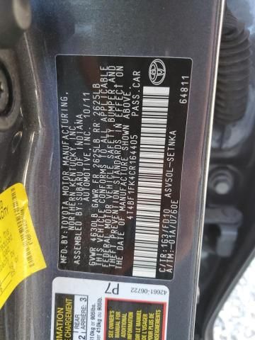 2012 Toyota Camry Base