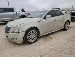 Salvage cars for sale from Copart Andrews, TX: 2010 Cadillac CTS Performance Collection