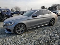 Vehiculos salvage en venta de Copart Mebane, NC: 2016 Mercedes-Benz C 300 4matic