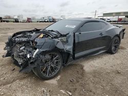 Salvage cars for sale at Houston, TX auction: 2017 Chevrolet Camaro ZL1