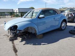 Salvage cars for sale from Copart Orlando, FL: 2015 Volkswagen Beetle 1.8T