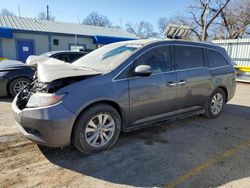 Honda salvage cars for sale: 2016 Honda Odyssey EXL