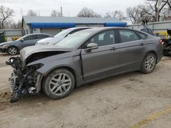 Salvage cars for sale at Wichita, KS auction: 2013 Ford Fusion SE