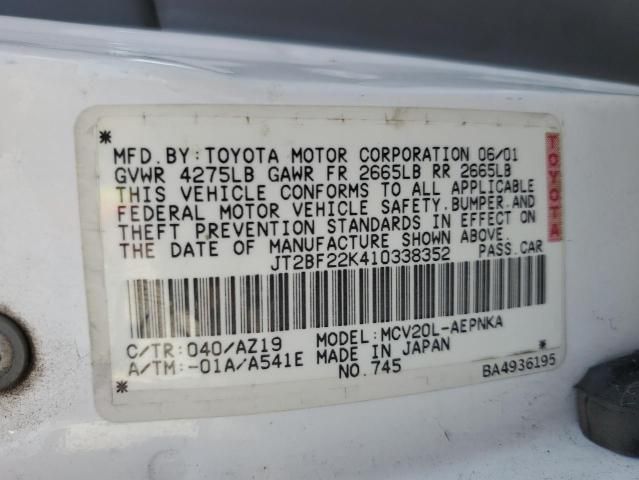 2001 Toyota Camry CE