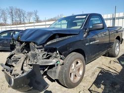 Salvage cars for sale at Spartanburg, SC auction: 2012 Dodge RAM 1500 ST