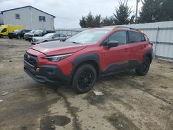 Salvage cars for sale at Windsor, NJ auction: 2024 Subaru Crosstrek Wilderness