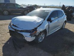 Salvage cars for sale from Copart Tucson, AZ: 2021 Toyota Corolla SE