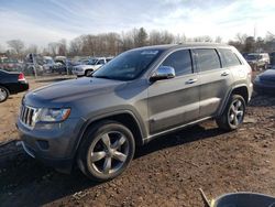 Salvage cars for sale from Copart Chalfont, PA: 2012 Jeep Grand Cherokee Limited