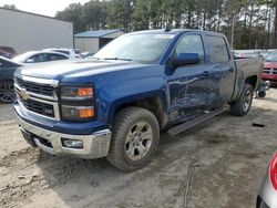 Chevrolet Silverado k1500 lt salvage cars for sale: 2015 Chevrolet Silverado K1500 LT