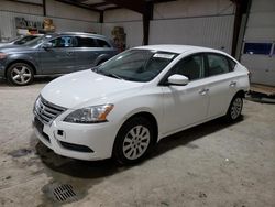 Salvage cars for sale from Copart Chambersburg, PA: 2015 Nissan Sentra S