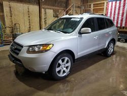 Salvage cars for sale from Copart Rapid City, SD: 2007 Hyundai Santa FE SE