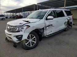 Salvage cars for sale at Sacramento, CA auction: 2021 Ford Expedition Max XLT