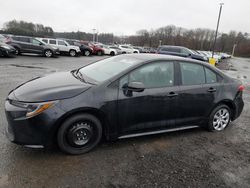Salvage cars for sale at East Granby, CT auction: 2021 Toyota Corolla LE
