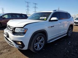 Volkswagen Atlas salvage cars for sale: 2019 Volkswagen Atlas SEL