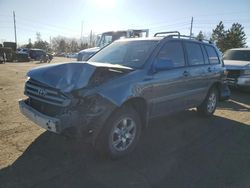 Salvage cars for sale from Copart Denver, CO: 2006 Toyota Highlander Limited