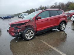 Salvage cars for sale from Copart Brookhaven, NY: 2018 Ford Escape SEL