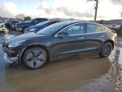 Salvage cars for sale from Copart San Martin, CA: 2019 Tesla Model 3