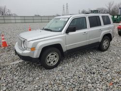 Salvage cars for sale at Barberton, OH auction: 2014 Jeep Patriot Sport
