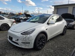 Salvage cars for sale at Eugene, OR auction: 2021 Tesla Model Y