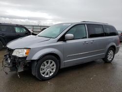 Salvage cars for sale at Fresno, CA auction: 2014 Chrysler Town & Country Touring