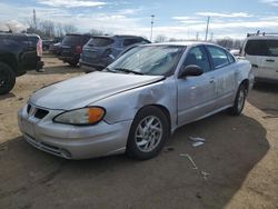 Salvage cars for sale at Woodhaven, MI auction: 2003 Pontiac Grand AM SE