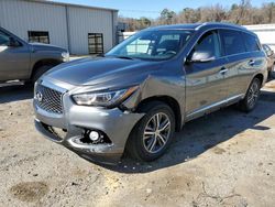 Salvage cars for sale at Grenada, MS auction: 2020 Infiniti QX60 Luxe