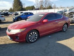 Salvage cars for sale at Finksburg, MD auction: 2013 Honda Accord EX