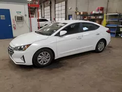 Salvage cars for sale at Blaine, MN auction: 2019 Hyundai Elantra SE