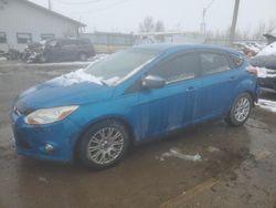 Vehiculos salvage en venta de Copart Pekin, IL: 2012 Ford Focus SE