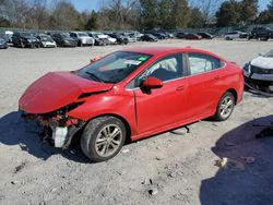 Salvage cars for sale at Madisonville, TN auction: 2017 Chevrolet Cruze LT