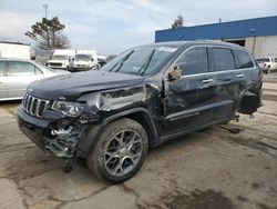 Vehiculos salvage en venta de Copart Woodhaven, MI: 2021 Jeep Grand Cherokee Limited