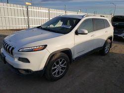 Salvage cars for sale at Greenwood, NE auction: 2014 Jeep Cherokee Latitude