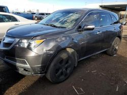 Salvage cars for sale from Copart Brighton, CO: 2012 Acura MDX Technology