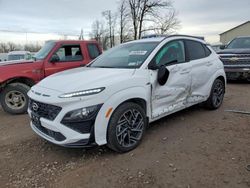 Salvage cars for sale from Copart Central Square, NY: 2023 Hyundai Kona N Line