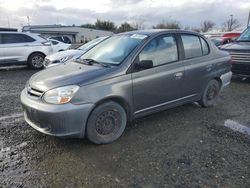 Salvage cars for sale at Sacramento, CA auction: 2003 Toyota Echo