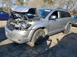 Salvage cars for sale at Austell, GA auction: 2018 Dodge Journey SE