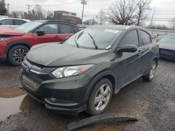 Salvage cars for sale from Copart New Britain, CT: 2016 Honda HR-V EXL