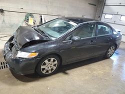 Salvage cars for sale from Copart Blaine, MN: 2008 Honda Civic LX