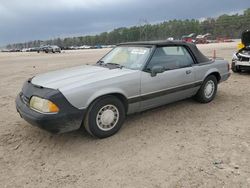 Salvage cars for sale at Greenwell Springs, LA auction: 1991 Ford Mustang LX